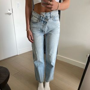 Revice Denim Asymmetrical Jeans